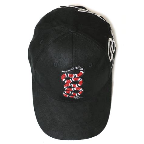 gucci snake dad hat